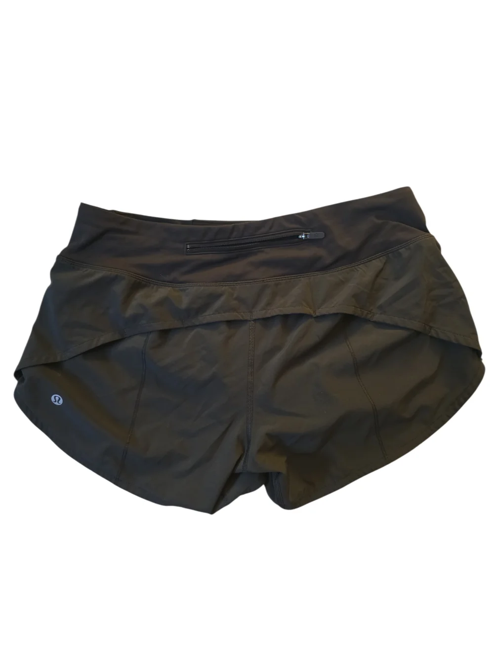 lululemon athletica Olive Green Athletic Skort with Built-In Liner